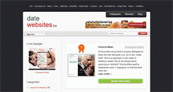Desktop Screenshot of datewebsites.be